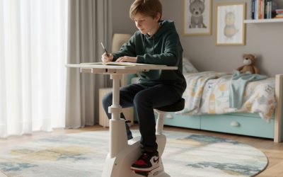 Le vélo bureau, apprendre et travailler en bougeant